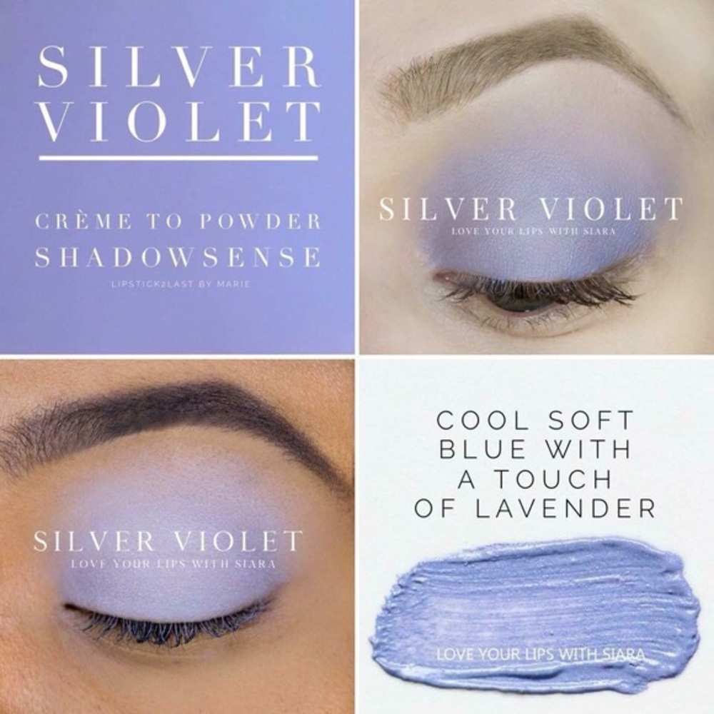 Shadowsense in Beautiful Silver Violet 💜🤍💙